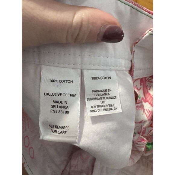 Lilly Pulitzer Size 00 Callahan 5" Shorts Multicolor Floral - Picture 6 of 7